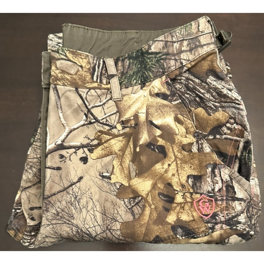 Game Winner Womens CamoCargo Pants Realtree Xtra Size S EUC